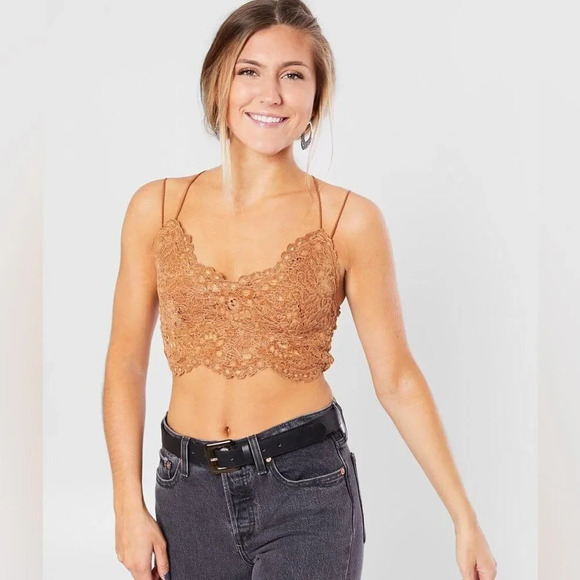FP ONE by FREE PEOPLE‎ Celine Bralette in Bronze - Picture 2 of 10